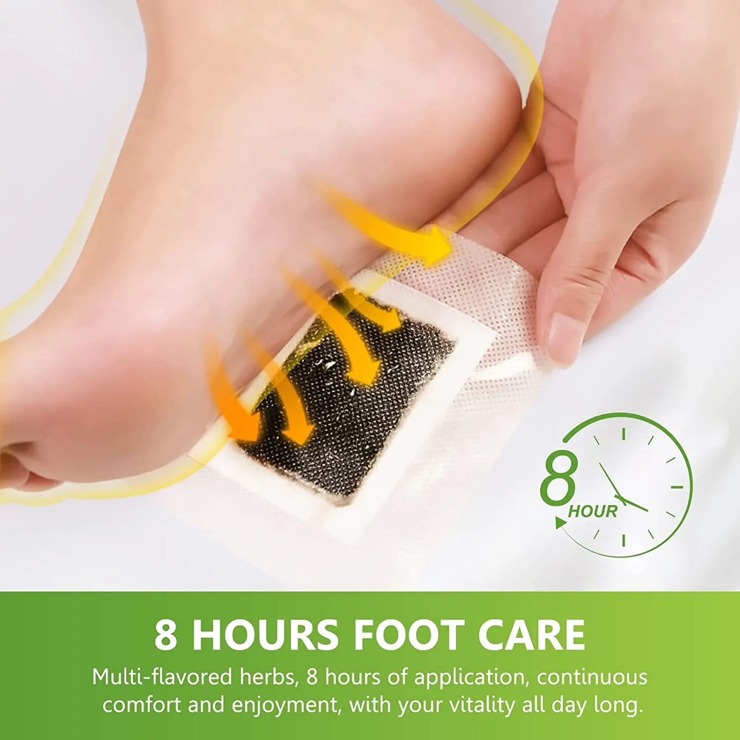 Detox Foot Patches Pads สมุนไพ - Detox Foot Patch บทวิจารณ์และราคา