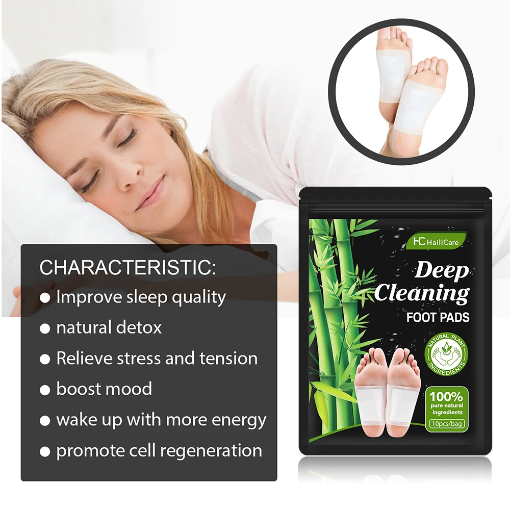 10 ชิ้น/ถุงแผ่นแปะเท้าดีท็อกซ์ - Detox Foot Patch บทวิจารณ์และราคา