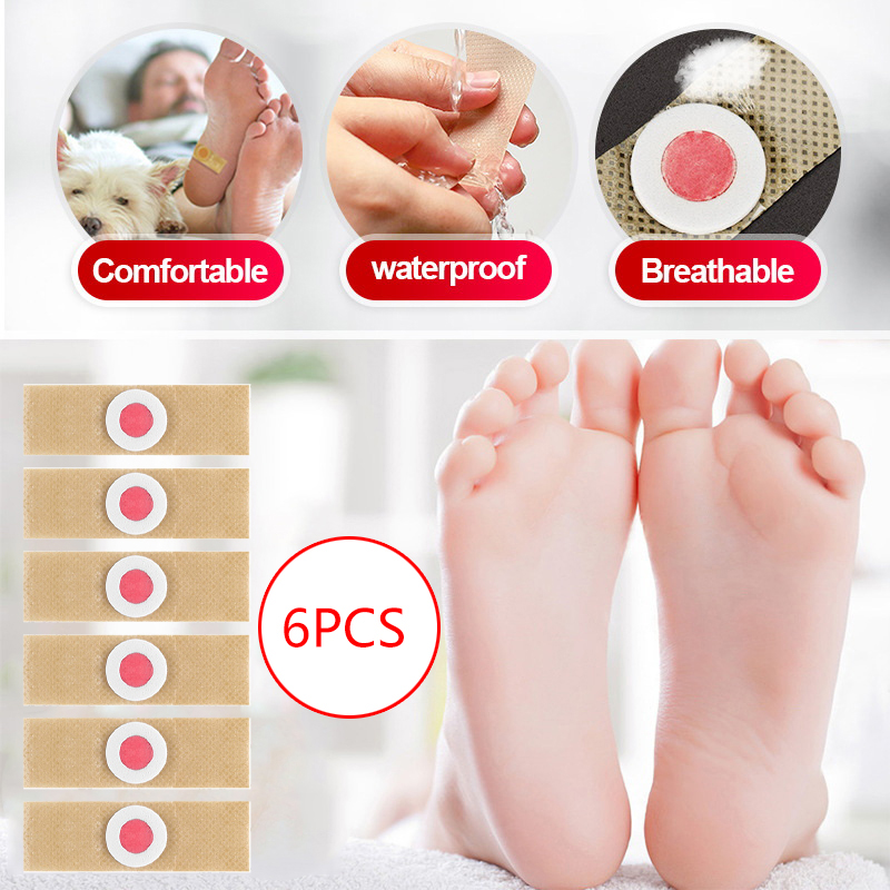 แผ่นแปะดูแลเท้า 6 ชิ้น แผ่นแปะ - Detox Foot Patch บทวิจารณ์และราคา
